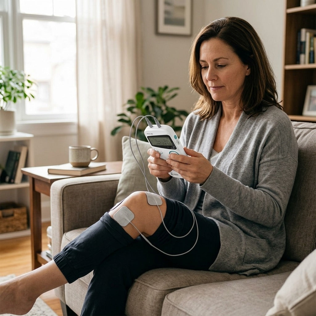 Handheld Electroacupuncture Stimulator - at home
