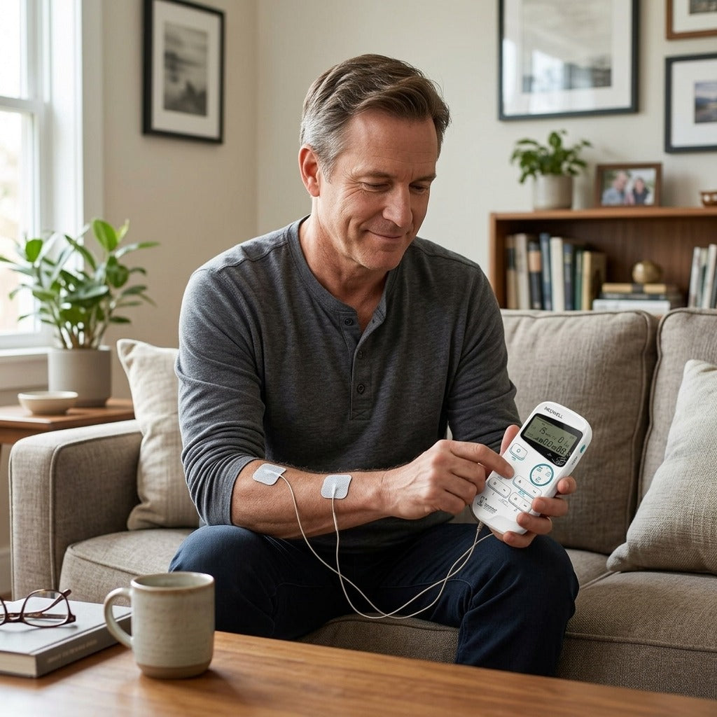 Handheld Electroacupuncture Stimulator - in everyday life