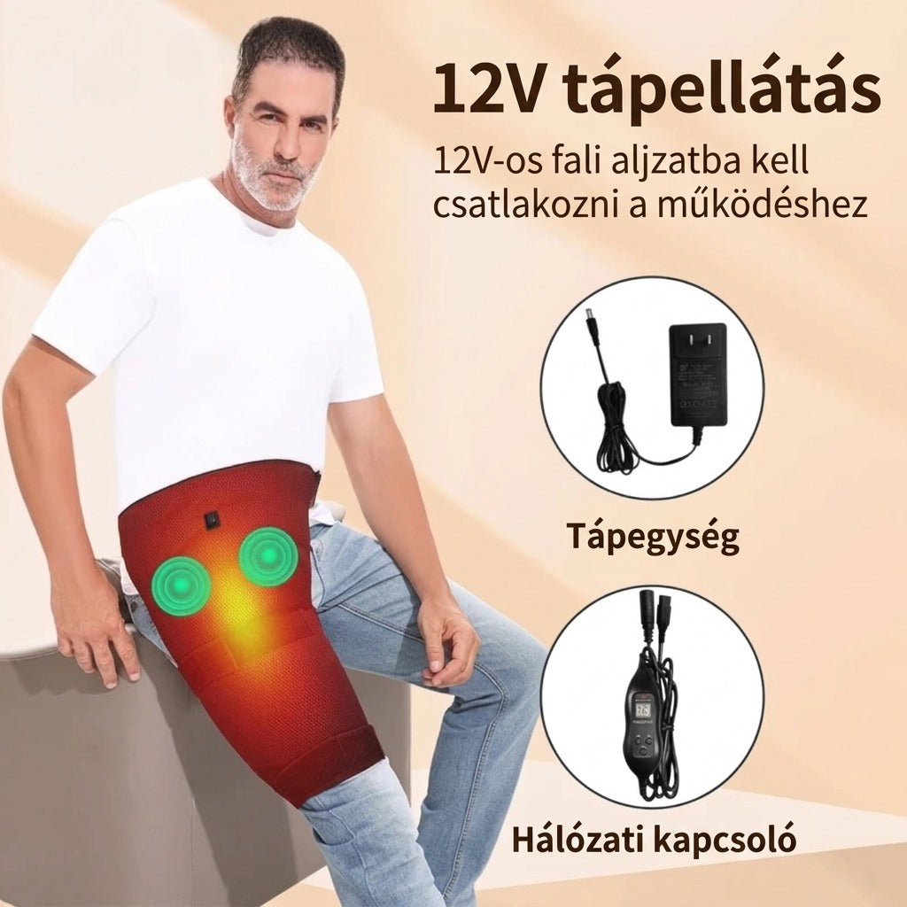 Melegítő csípőpánt vibrációs masszírozóval