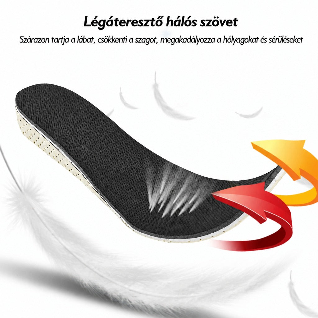 Magasságemelő talpbetét nőknek és férfiaknak