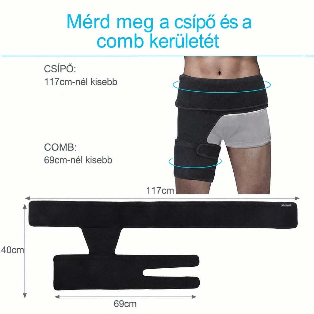 Kompressziós csípő- és combrögzítő