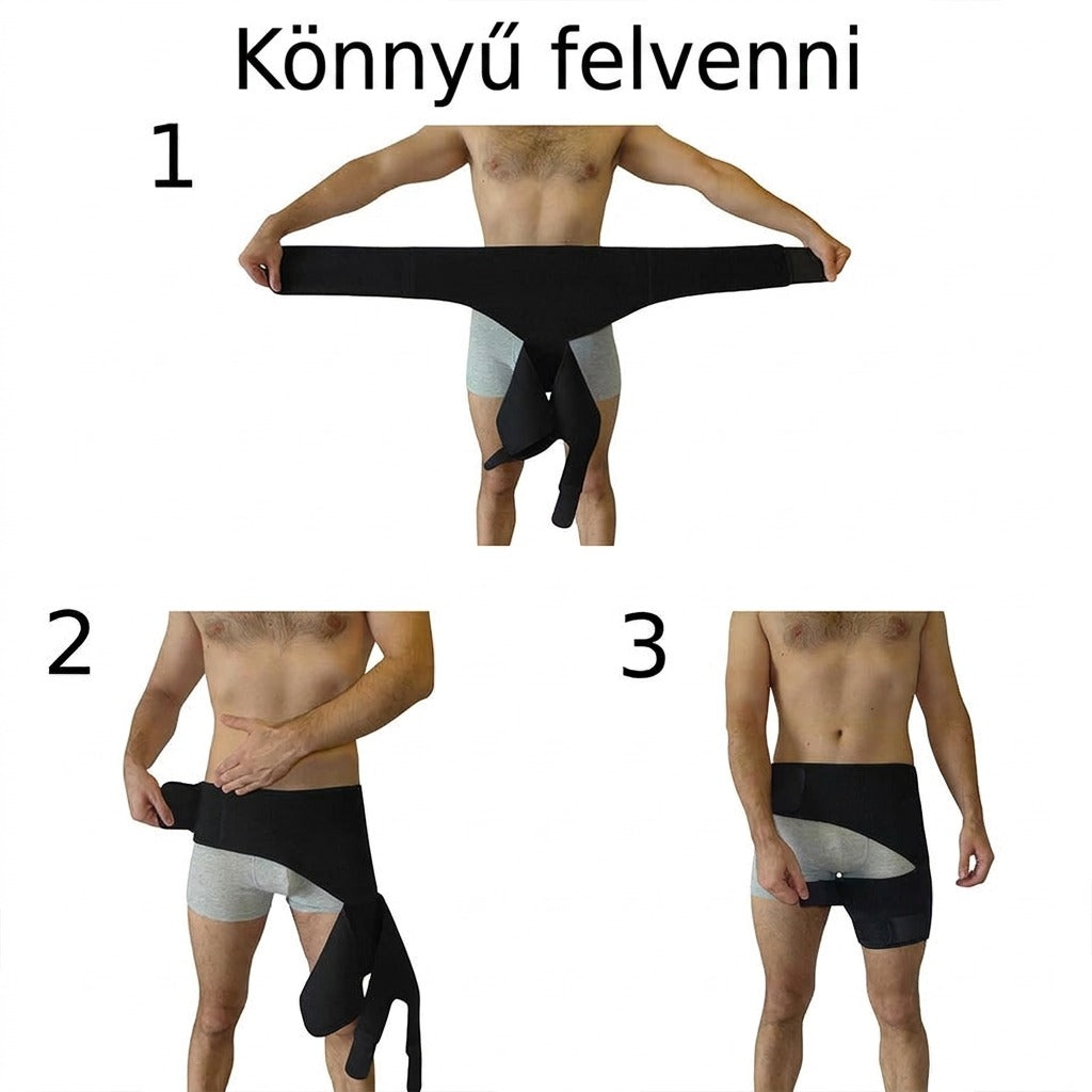 Kompressziós csípő- és combrögzítő