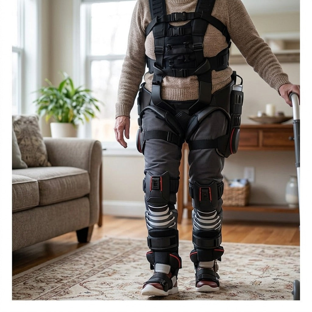 Home Rehabilitation Exoskeleton Walker - in use
