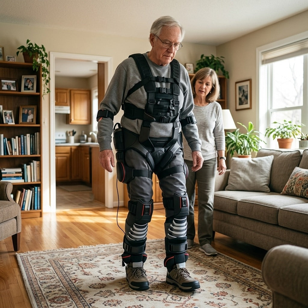 Home Rehabilitation Exoskeleton Walker - at home