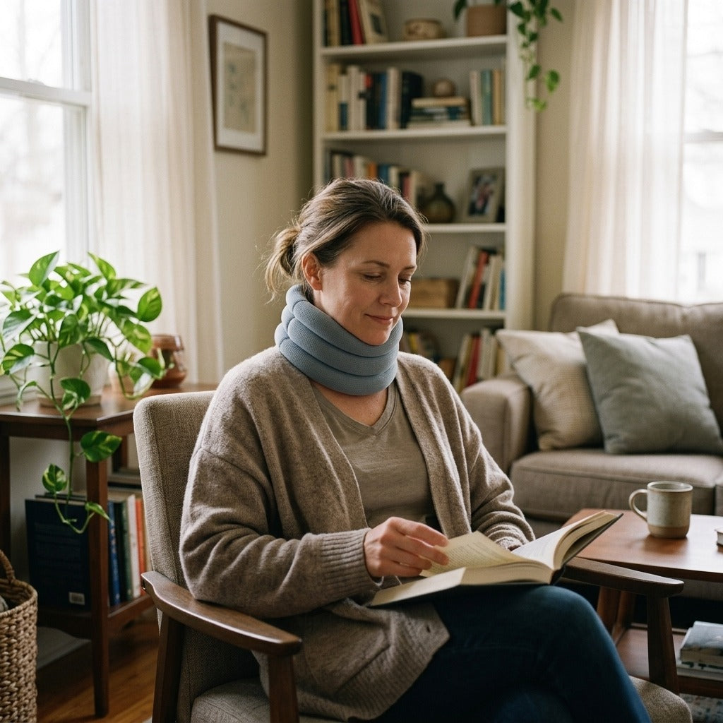 Household Neck Support Brace - at home
