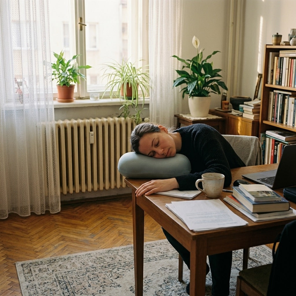 Medwell memóriahabos pihenőpárna irodába és utazáshoz - otthon