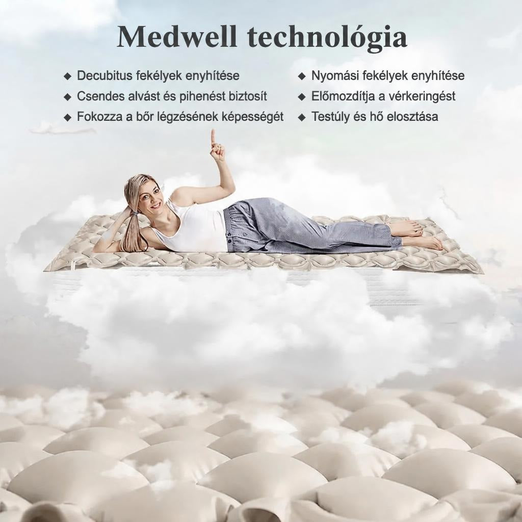 Felfújható légmatracbetét otthoni ápoláshoz