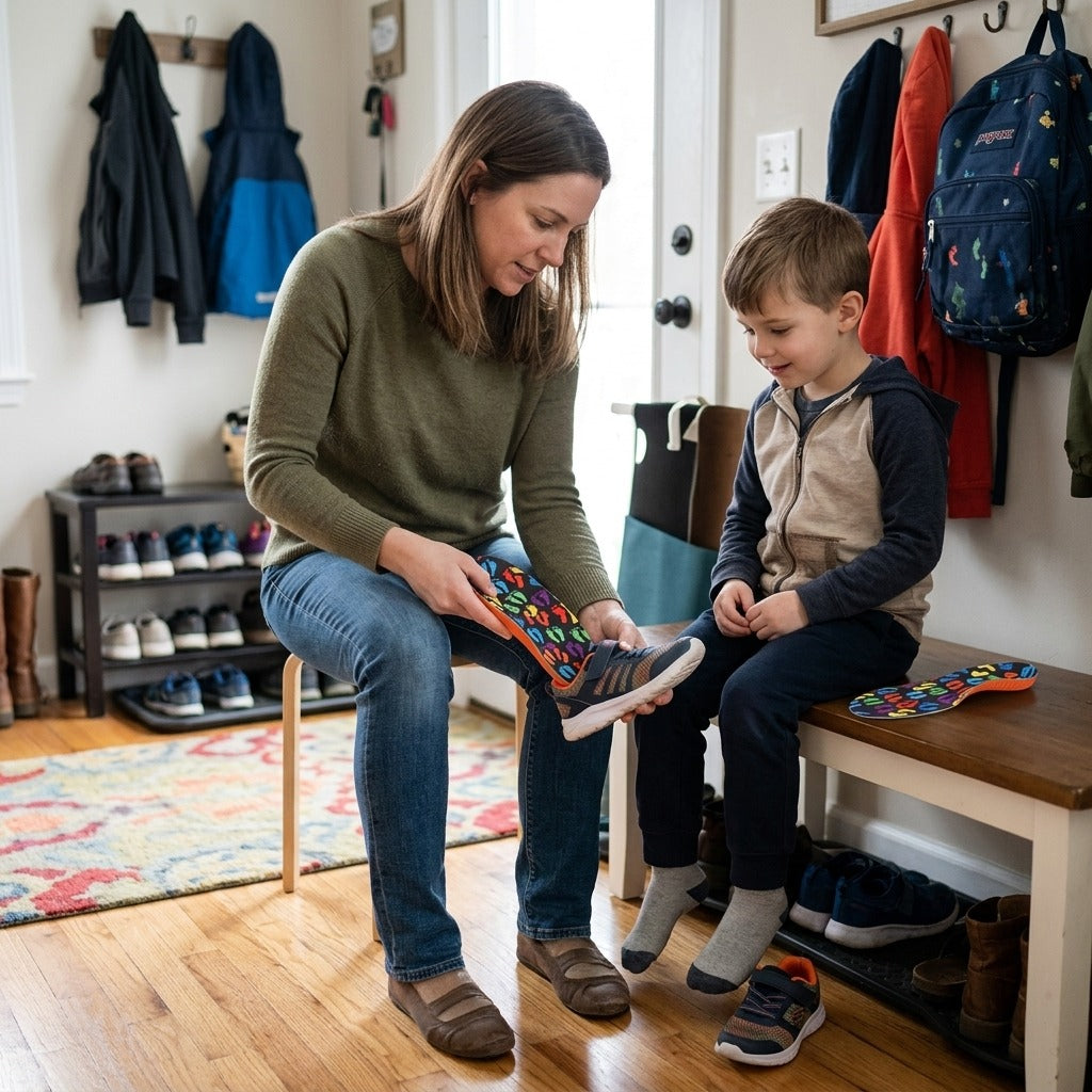 Kids Arch Support Insoles for Daily Shoes - in everyday life
