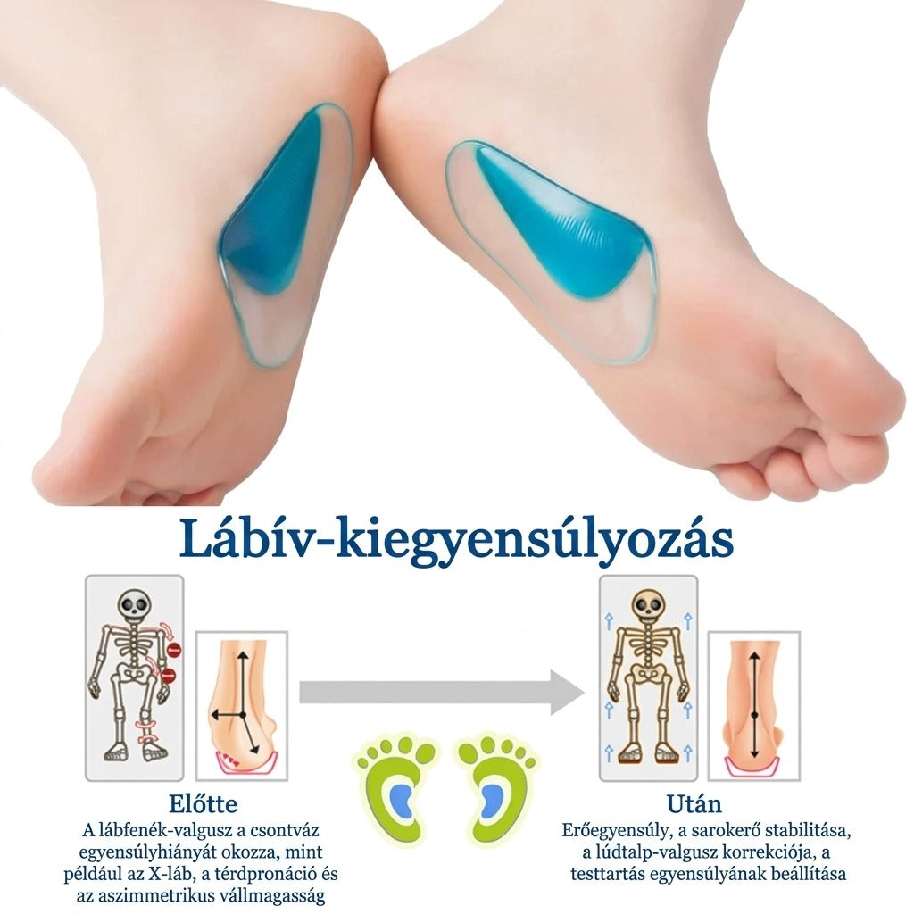 Boltozattámasztó gyerek talpbetét