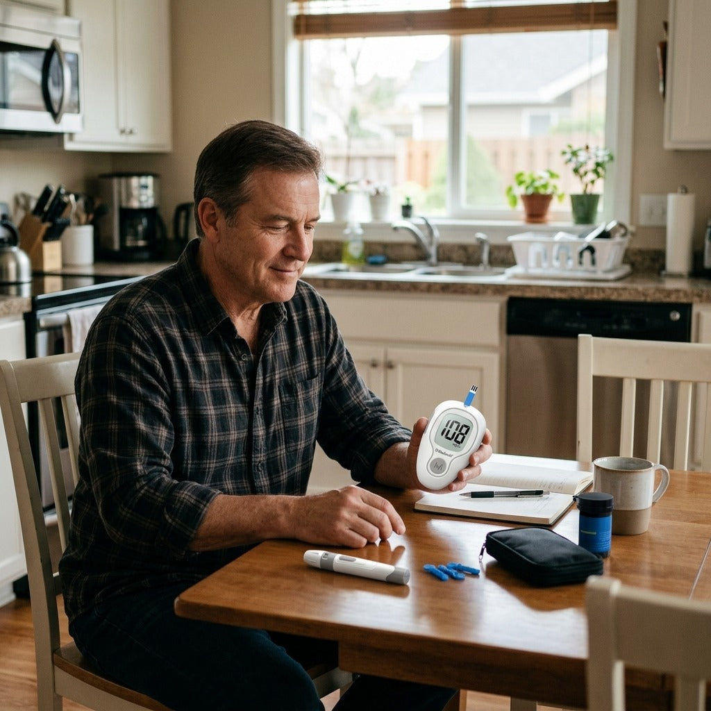 Medwell Blood Glucose Meter - in everyday life