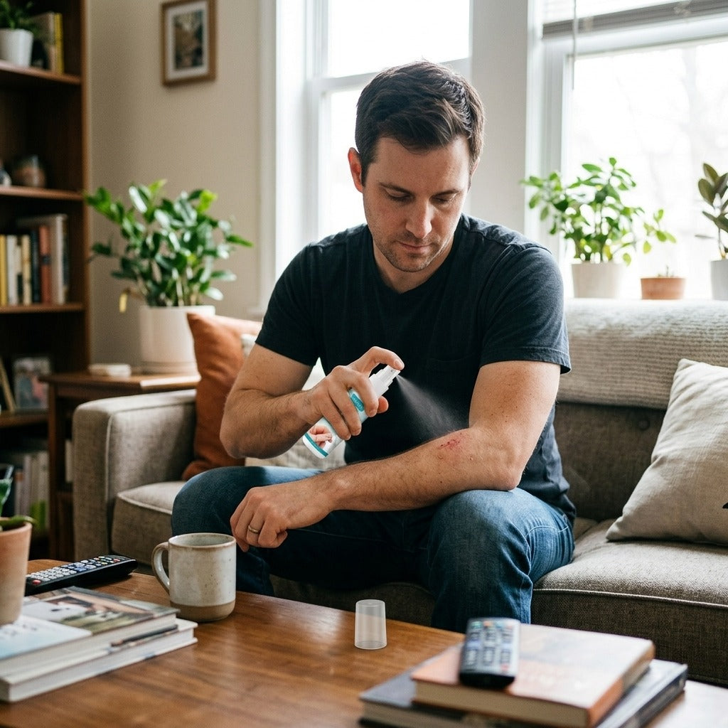 Liquid Bandage Spray, 30 ml - at home