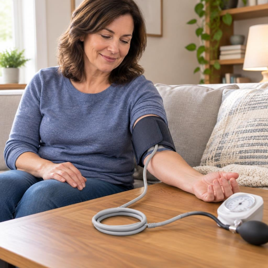 Manual Blood Pressure Monitor Extension Connector - in everyday life