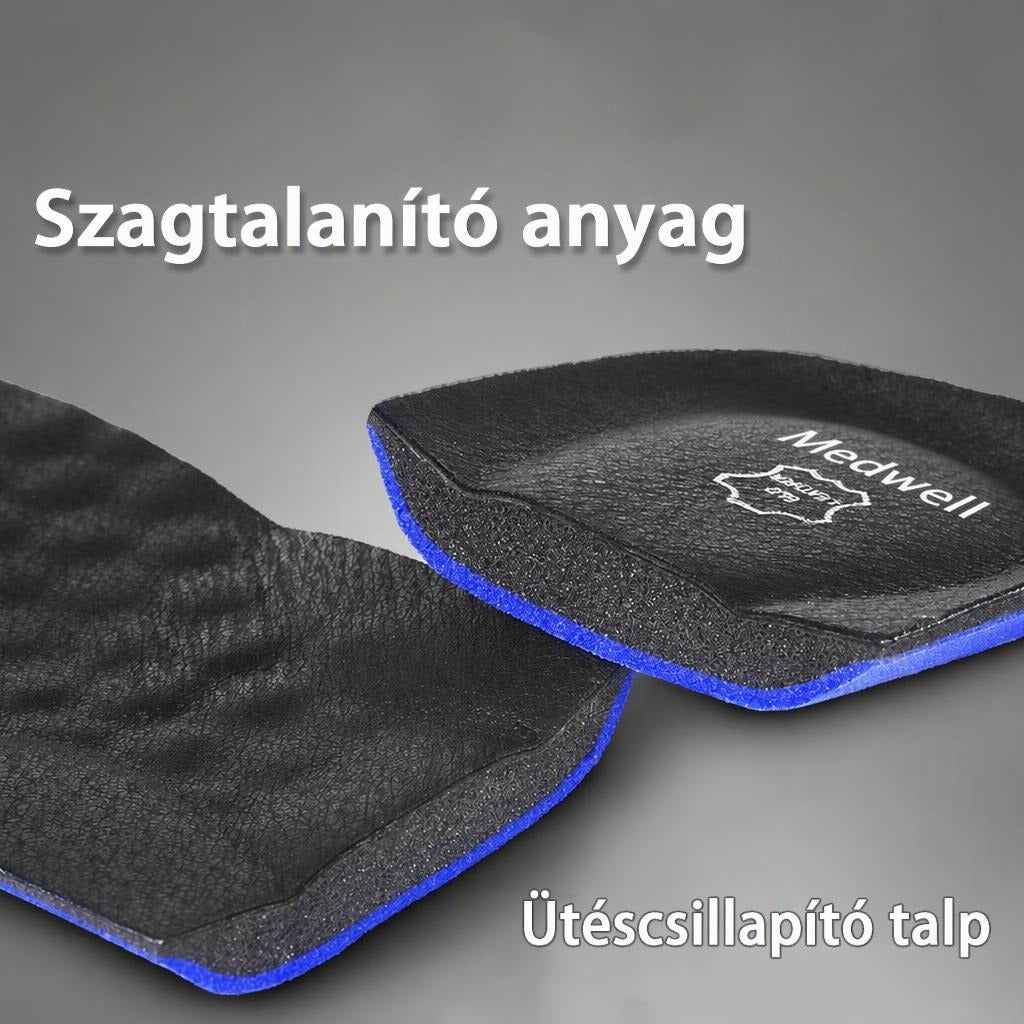 Férfi bőr talpbetét boltozattámasszal
