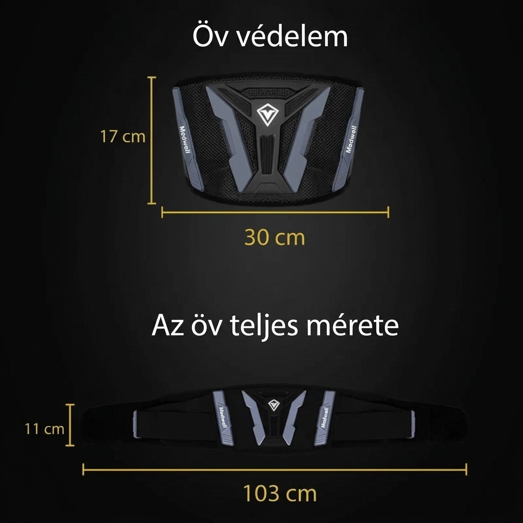 Motoros derékvédő terepmotorozáshoz