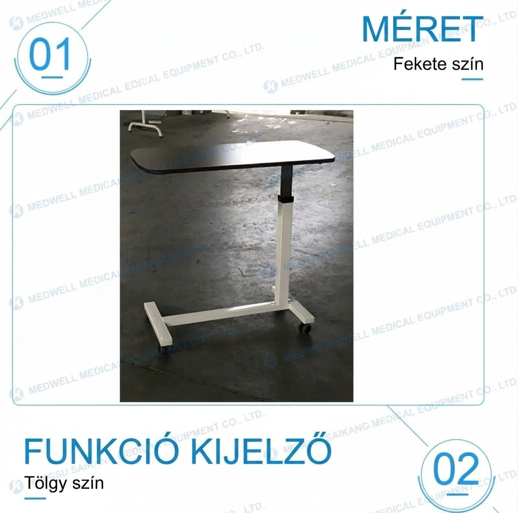 Méret és szín opciók: fekete, tölgy, funkció kijelzővel