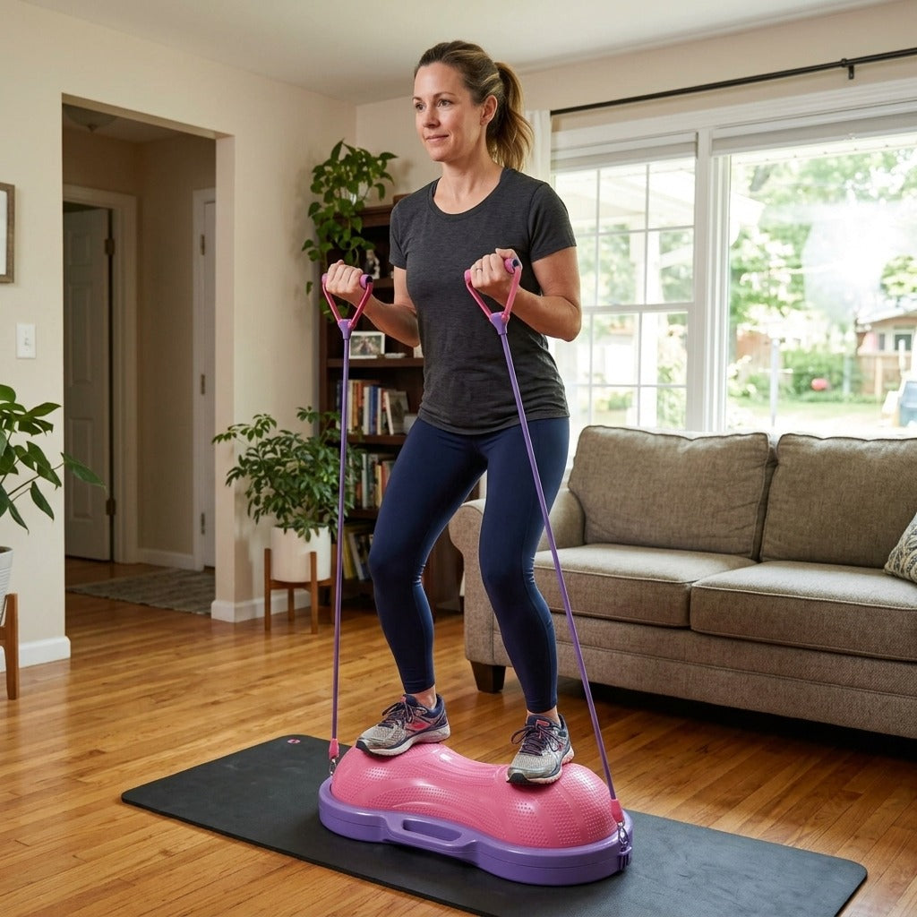Multifunctional Balance Board and Aerobic Step - in everyday life