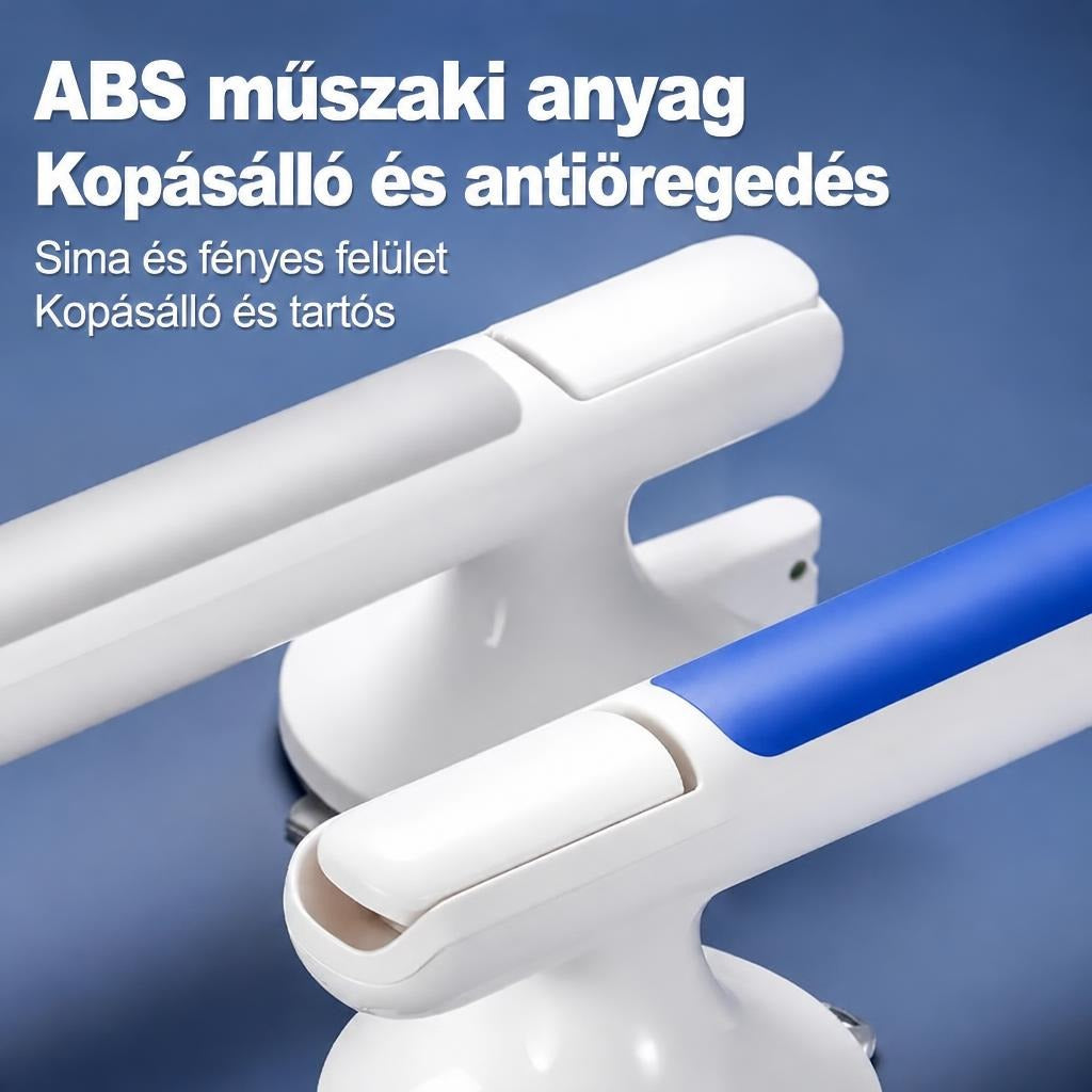 Fúrás nélküli, tapadókorongos zuhanykapaszkodó