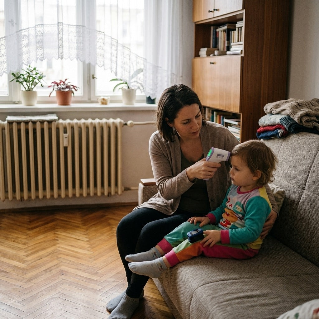 Érintésmentes homlokhőmérő és ujjbegyes pulzoximéter - a mindennapokban