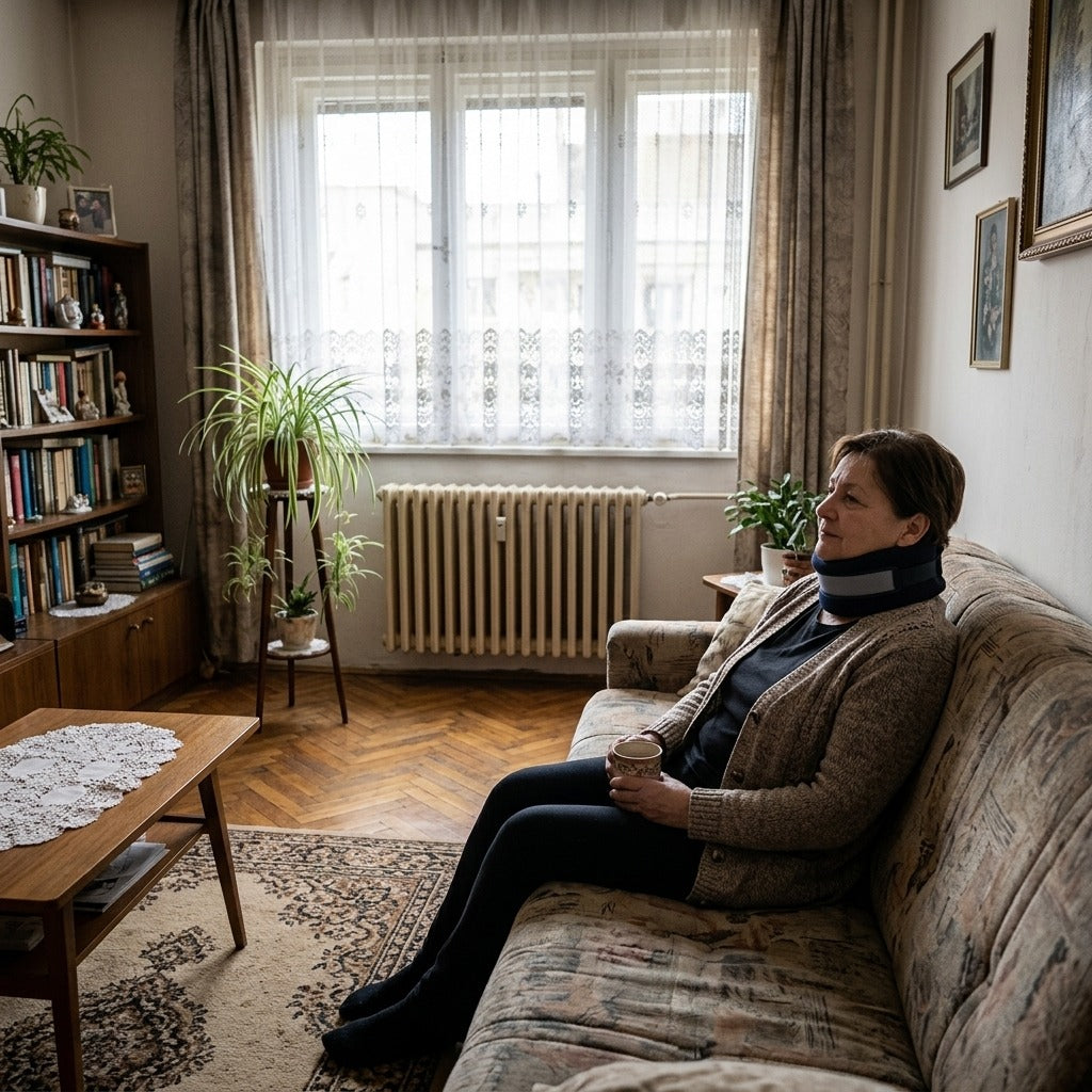 Ortopéd nyakpárna és nyaktámasztó gallér - a mindennapokban