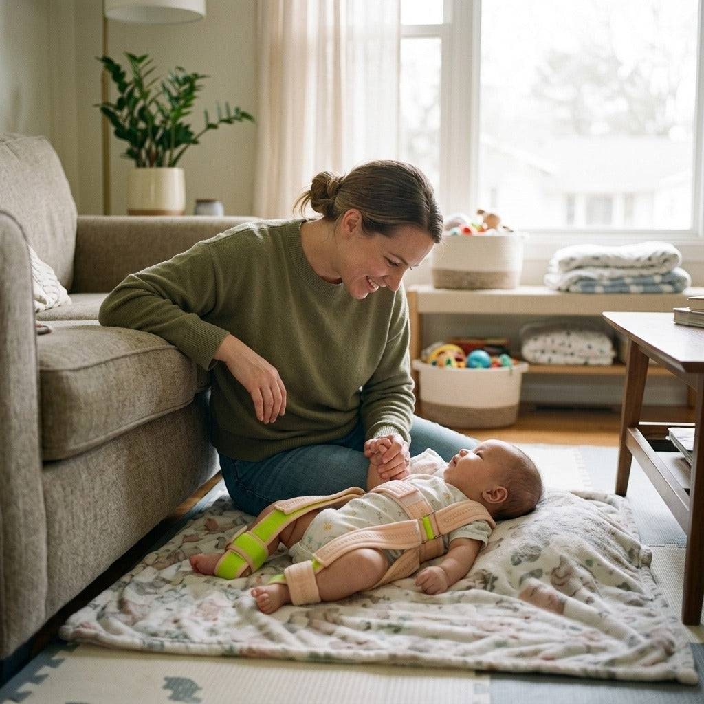Pavlik Hip Harness for Babies and Children - at home