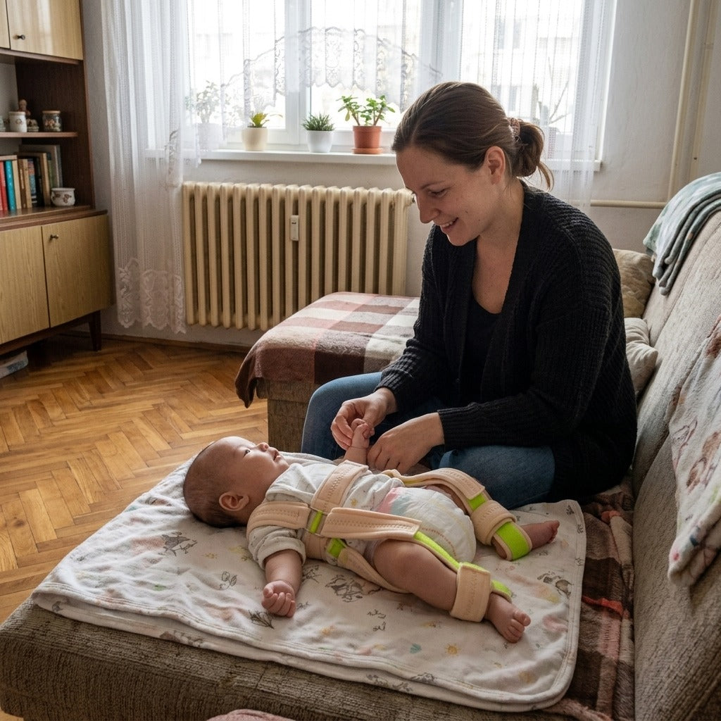 Pavlik csípőhám babáknak és gyermekeknek - a mindennapokban
