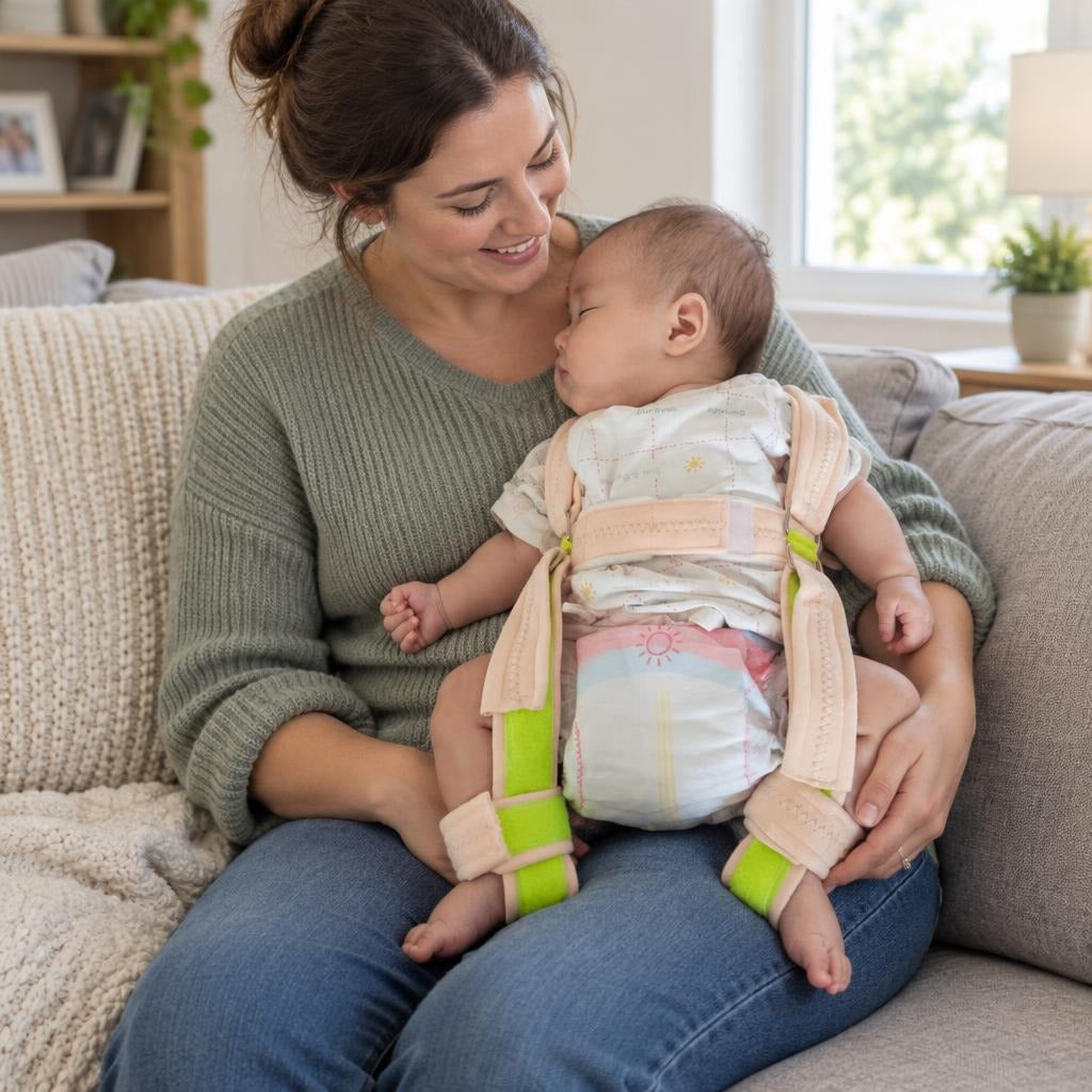 Pavlik-Style Hip Harness for Children - in everyday life