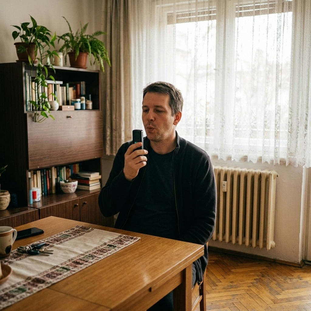 Hordozható digitális alkoholszonda, érintésmentes - otthon