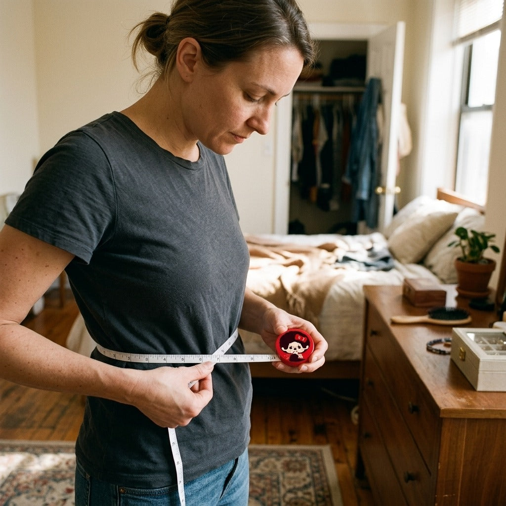 Portable Flexible Body Tape Measure - at home
