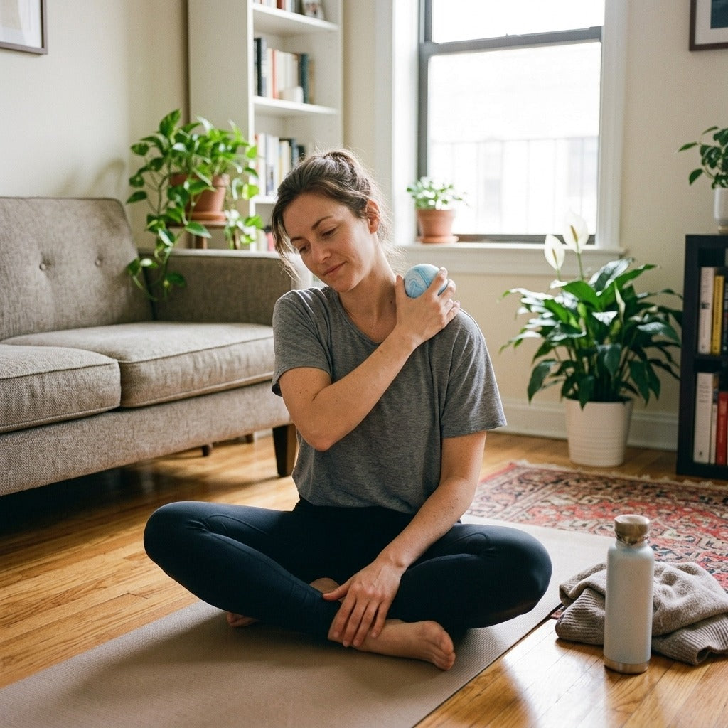 Portable Massage Ball for Relaxation - at home