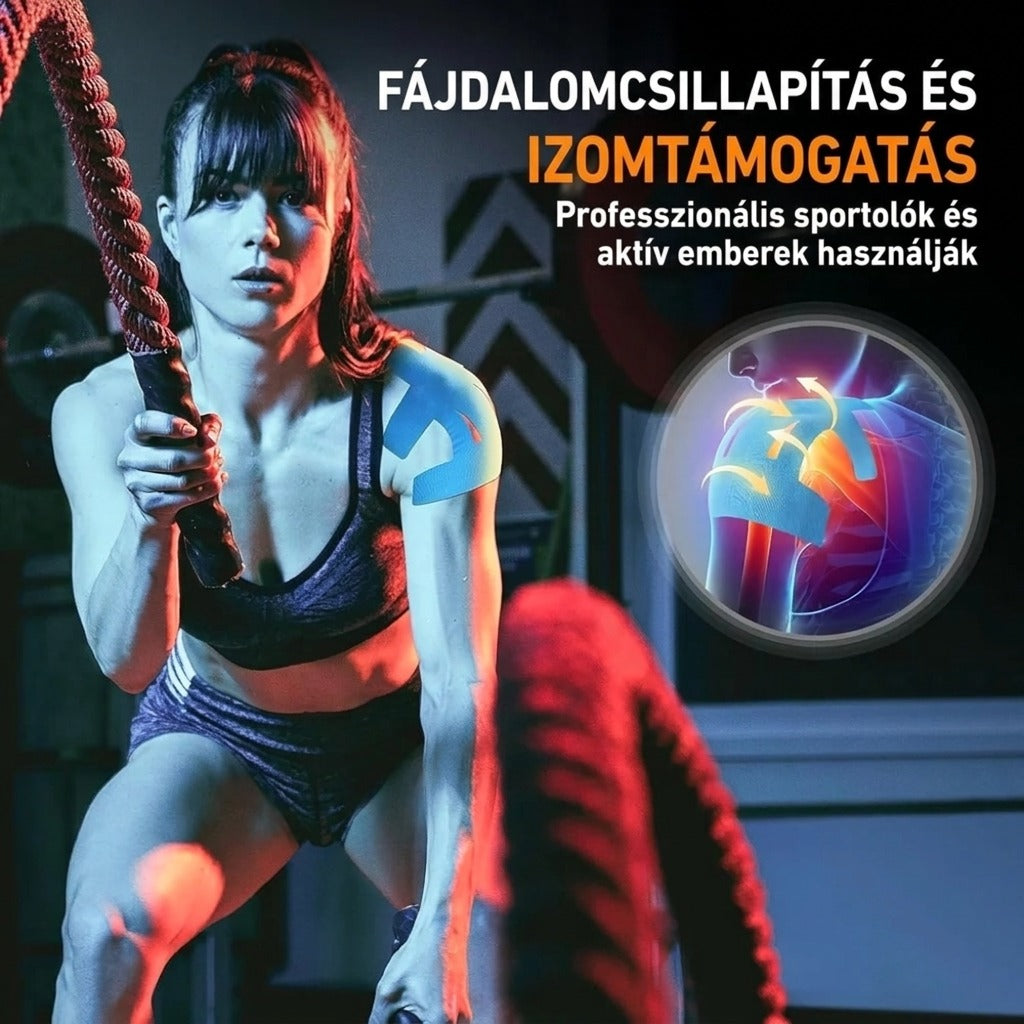 Fájdalomcsillapítás és izomtámogatás sportolók által ajánlott