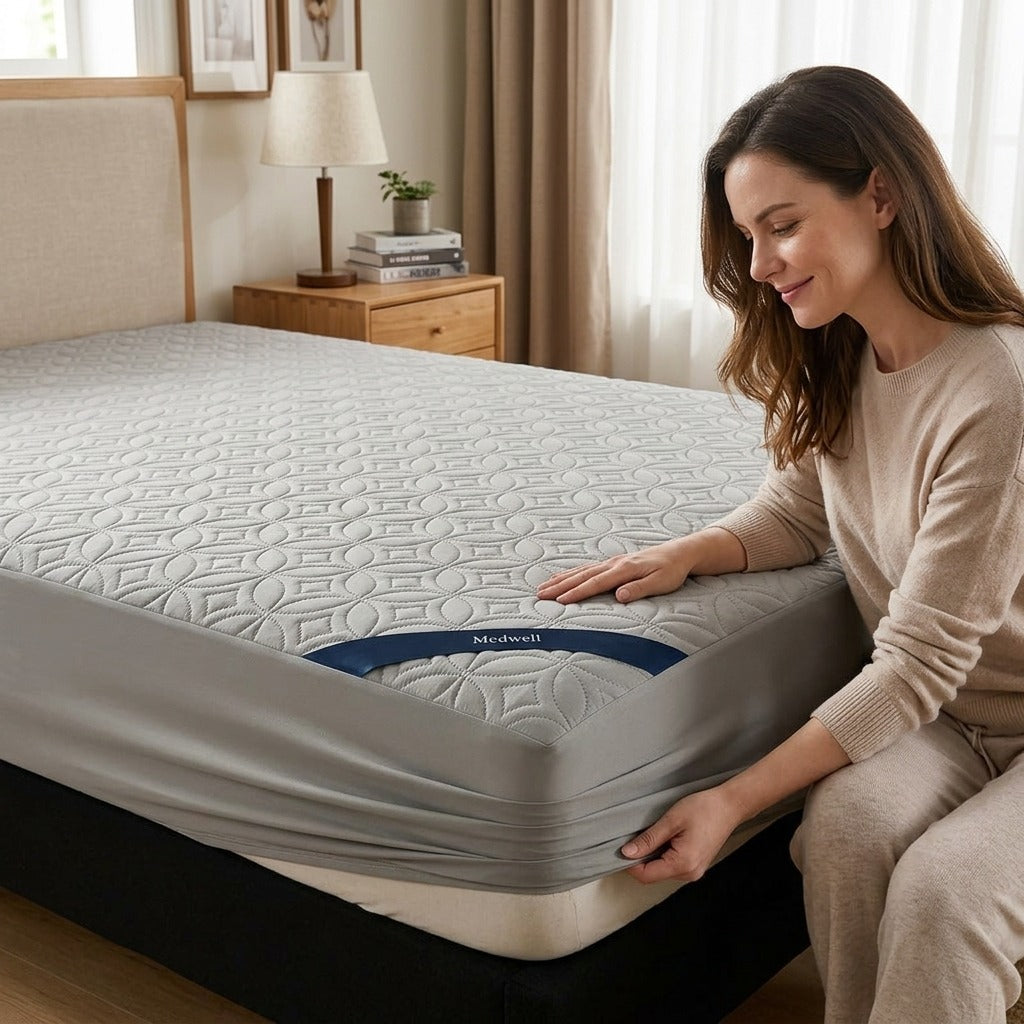 Quilted Waterproof Mattress Protector - in everyday life