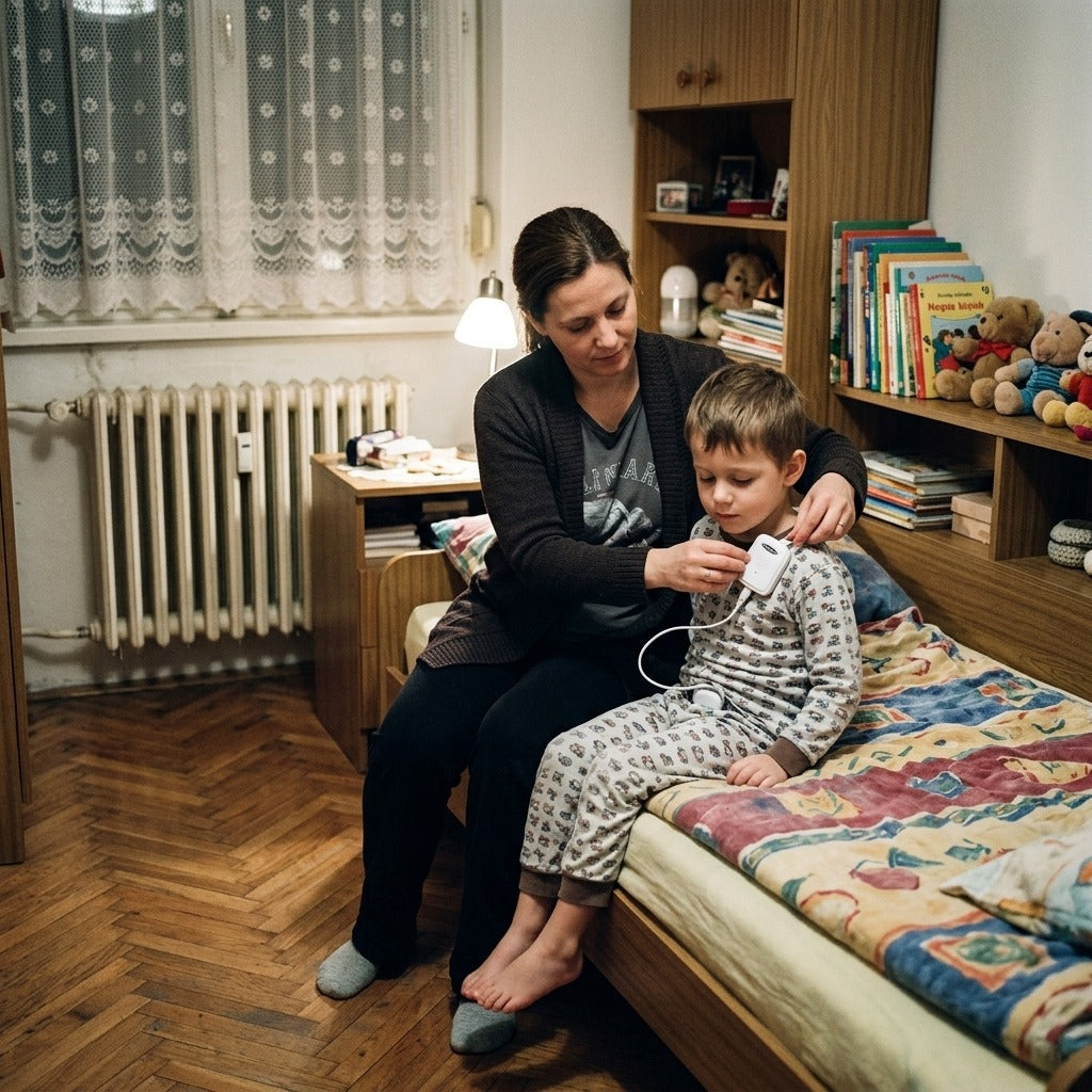 Újratölthető bepisilésjelző gyerekeknek - a mindennapokban