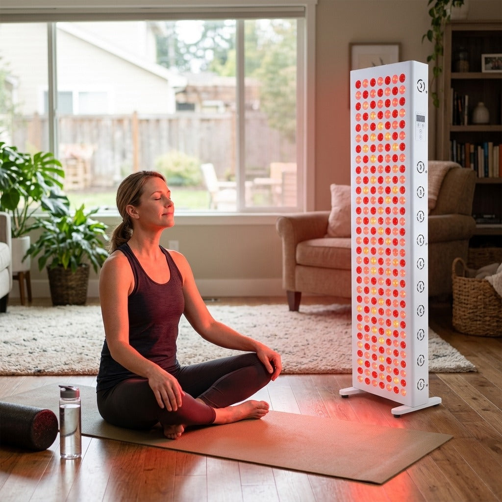 Red and Near-Infrared Light Panel with Multiple Models - in everyday life