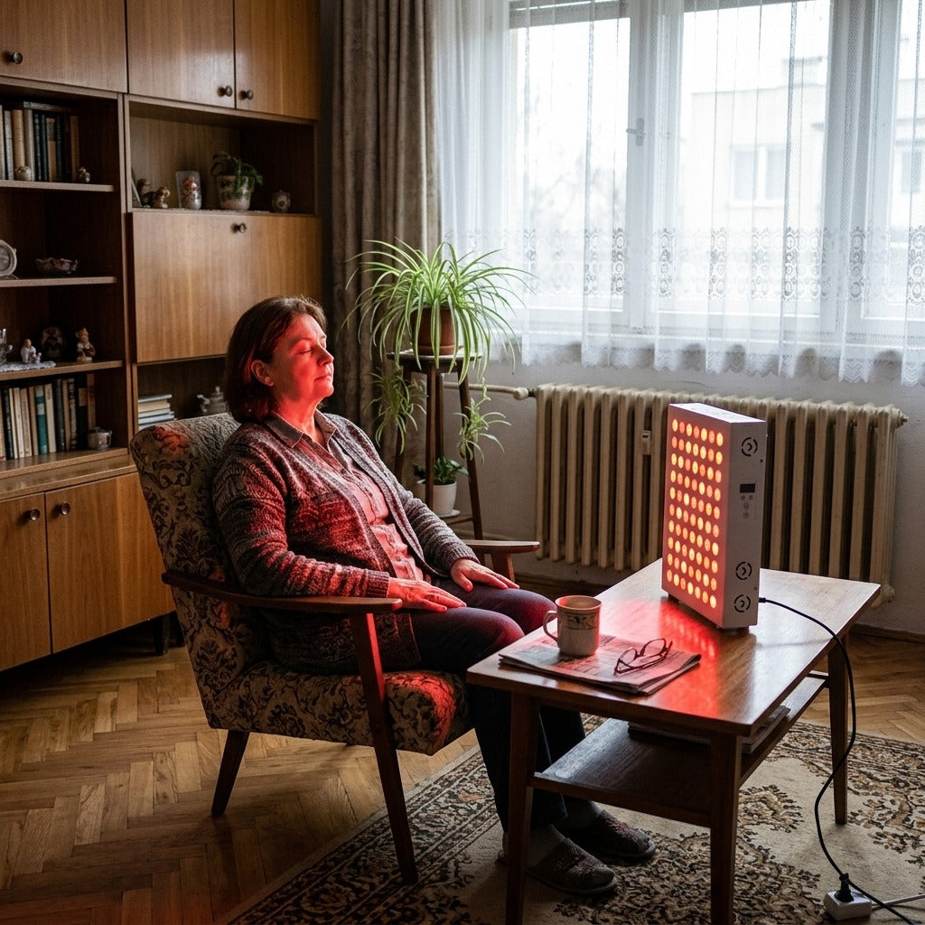 Vörös és közeli infravörös fényterápiás panel több modellben - otthon