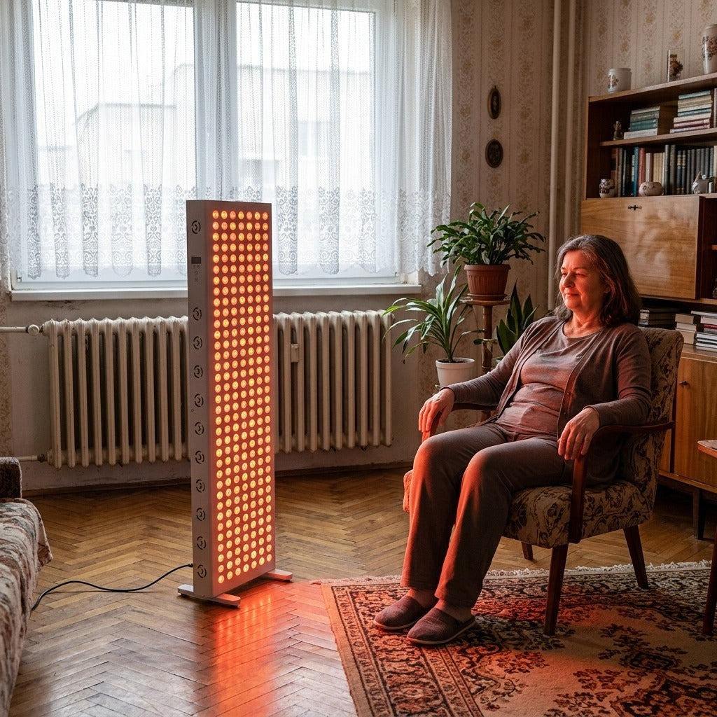 Vörös és közeli infravörös fényterápiás panel több modellben - a mindennapokban