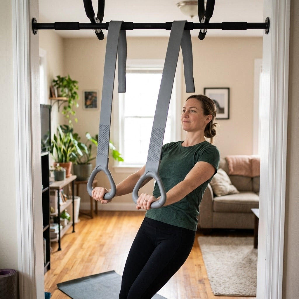 Resistance Band Stretcher for Home Fitness - in everyday life