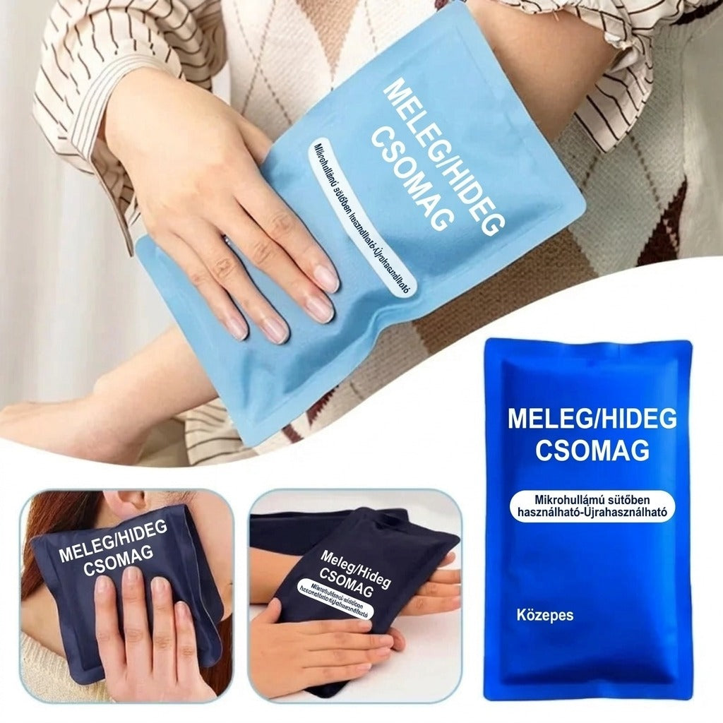 Meleg/hideg csomag mikrohullámú sütőben használható