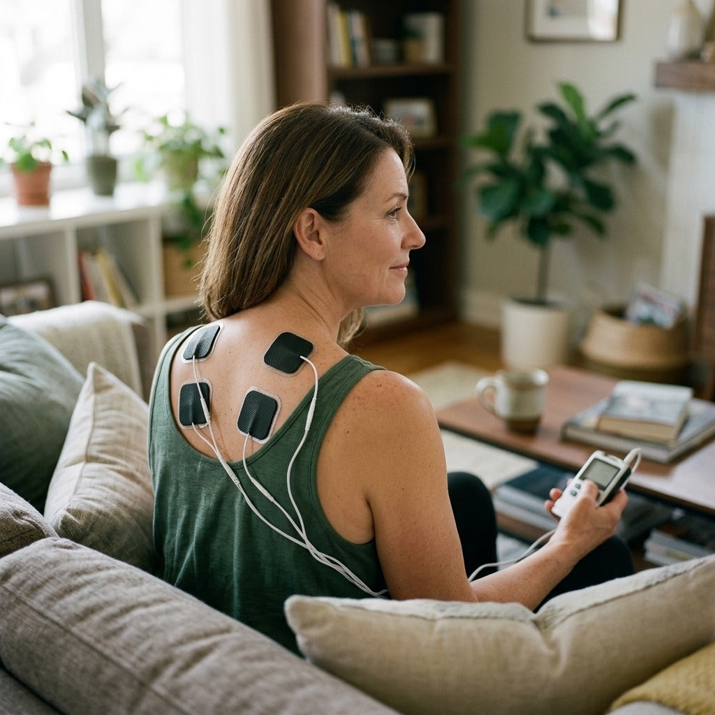 Reusable Non-Woven EMS and TENS Electrode Pads - in everyday life