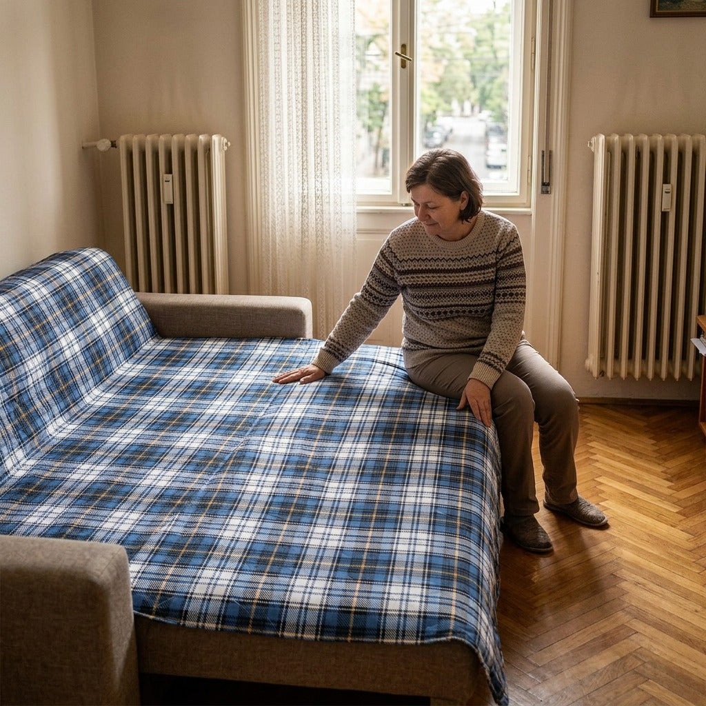 Mosható vízhatlan ágyvédő lepedő felnőtteknek - otthon