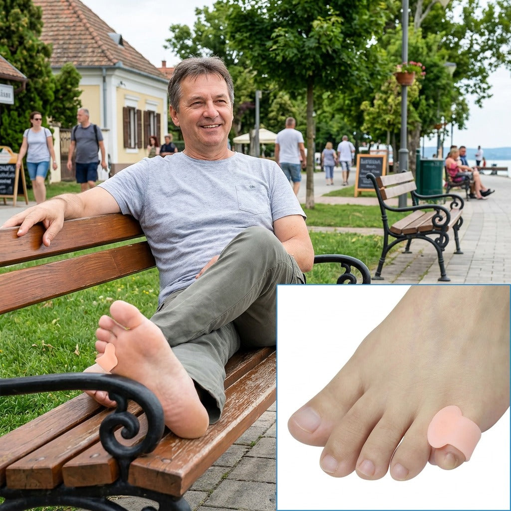 Gumi lábujjelválasztó dörzsölődés ellen - a mindennapokban