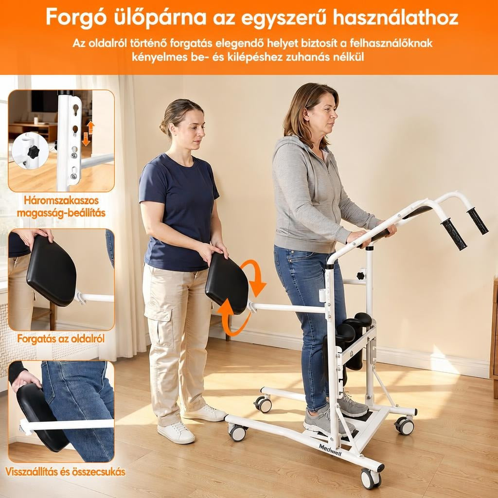 Felállást segítő betegemelő