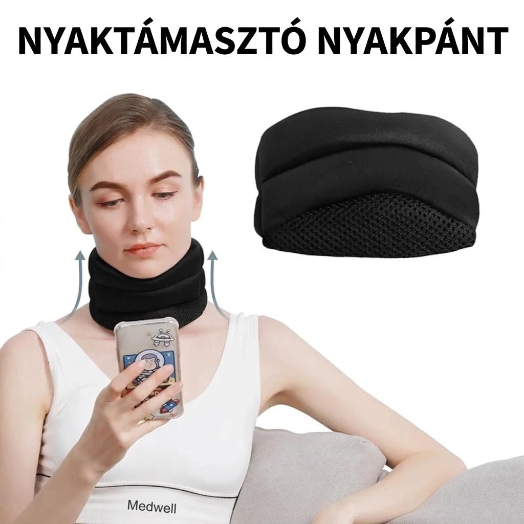 Puha habszivacs nyakrögzítő