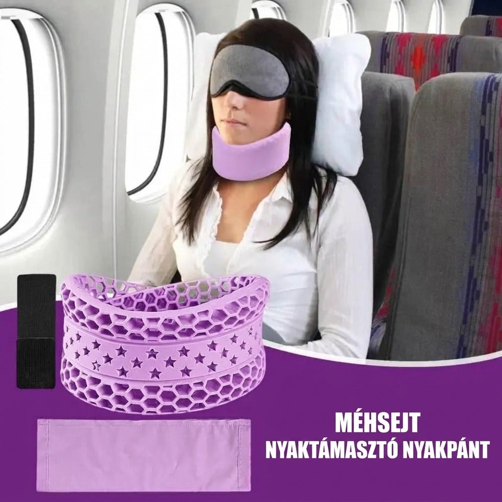 Puha nyakpárna utazáshoz