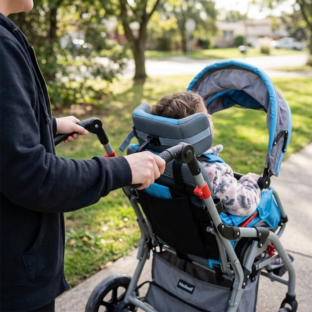 Special Needs Stroller for Children - in use