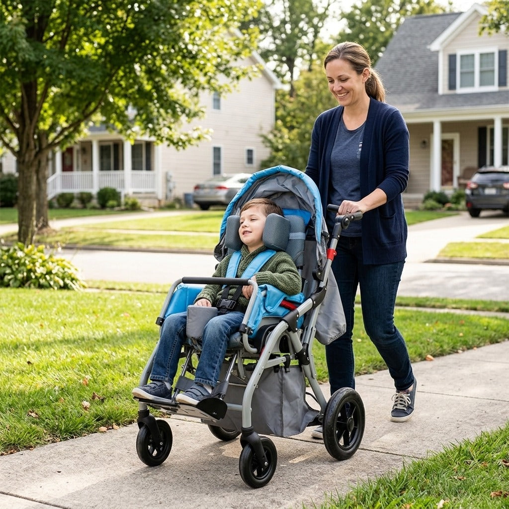 Special Needs Stroller for Children - in everyday life
