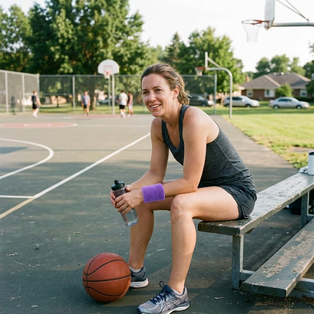 Sports Wristband for Tennis, Basketball and Volleyball - in everyday life
