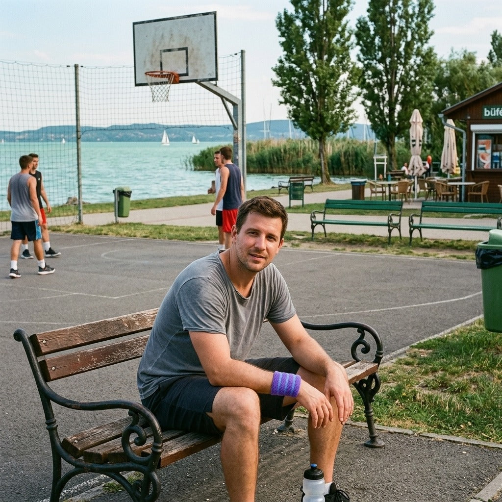 Sport csuklópánt teniszhez, kosárlabdához és röplabdához - a mindennapokban