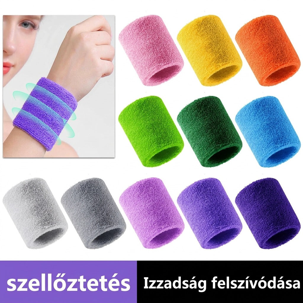 Csukló szellőztetés és izzadság felszívódása
