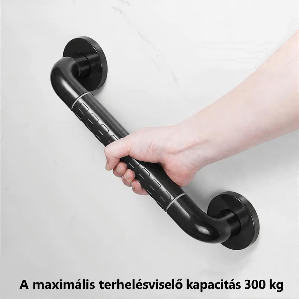 Rozsdamentes fürdőszobai kapaszkodó csúszásgátló fogantyúval