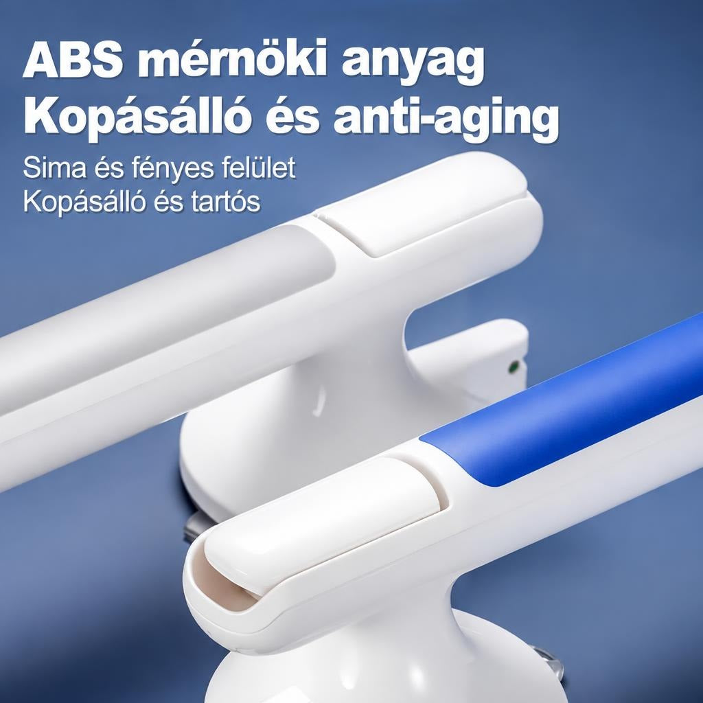 Egyenes, tapadókorongos zuhanykapaszkodó